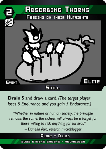 Absorbing Thorns