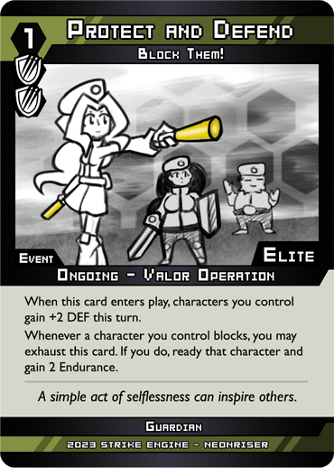 Protect and Defend
